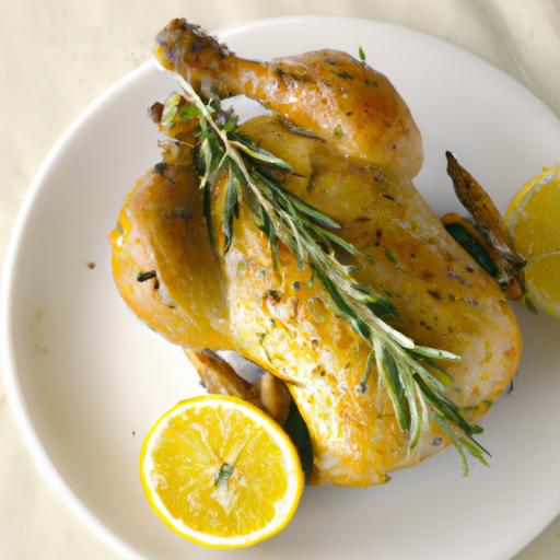 Zesty Lemon Rosemary ‌Roast Chicken: A Flavorful Classic Guide