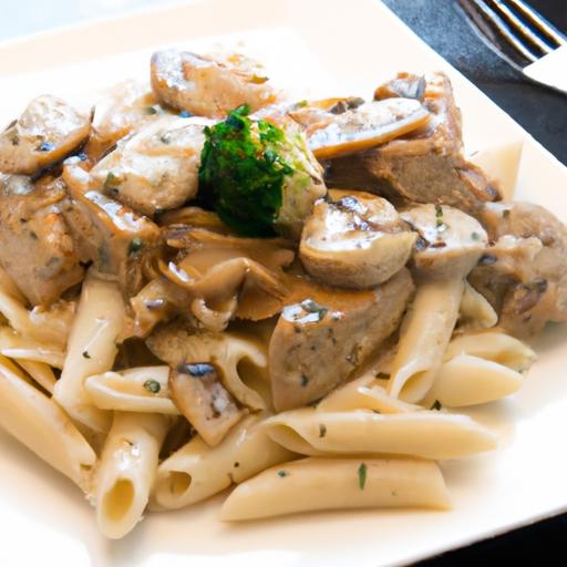 Savor Creamy Chicken and Mushroom Pasta: A Comfort classic