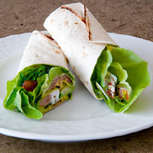 Fresh & ​Flavorful BLT⁣ Wraps with ⁢Creamy Avocado Twist