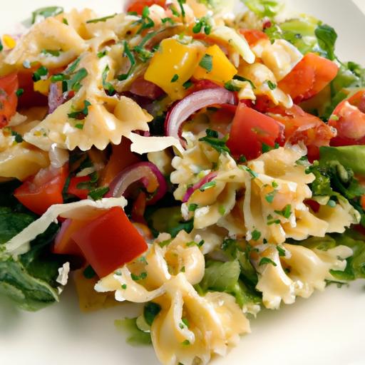 Zesty Pasta Salad with Italian Dressing: A Refreshing Twist