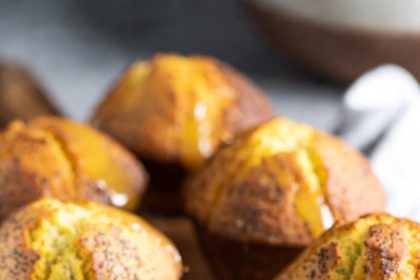 Zesty Vegan Lemon Poppy Seed Muffins: Bright & Delightful
