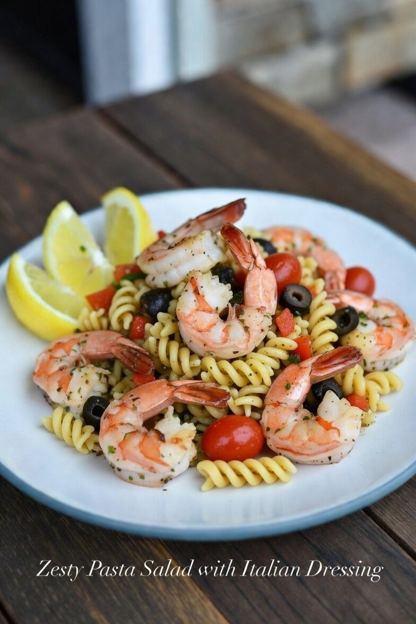 Zesty Pasta Salad with Italian Dressing: A Refreshing Twist