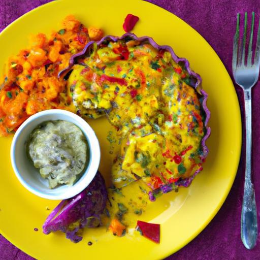 Colorful Vegan Breakfast Casserole Packed with Fresh Veggies