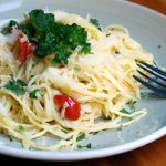 Delicate Angel Hair Pasta with Garlic and Fresh Herbs Flair