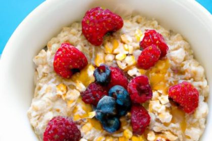 Berry Bliss: Nutritious Steel-Cut Oats for Energized Mornings