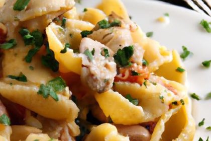 Conchiglie Delight: Creamy Chicken Pasta Perfection Unveiled