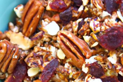 Crunchy Maple Pecan Granola: A Vegan Breakfast Boost