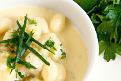Hearty Creamy Chicken and Gnocchi Soup: Comfort in a Bowl