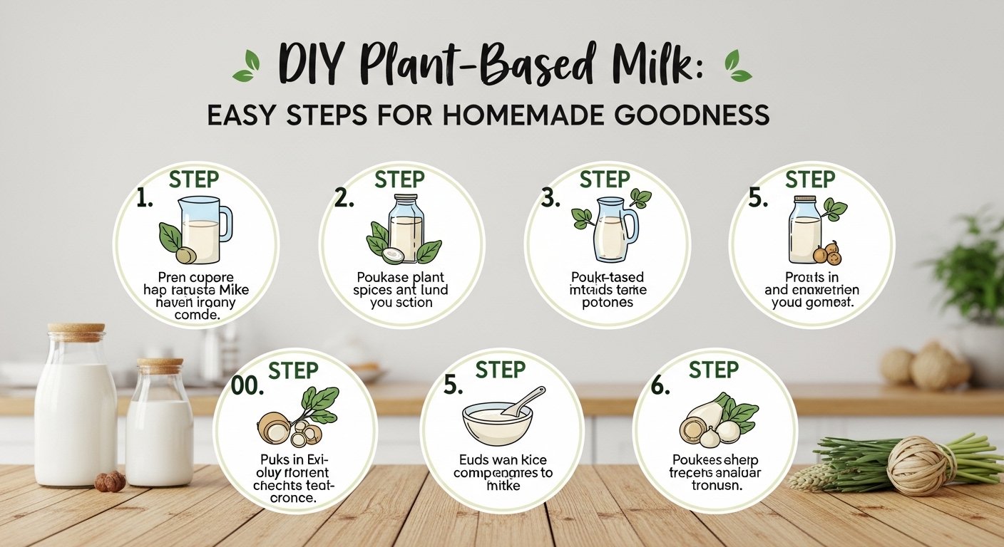 DIY Plant-Based Milk: Easy Steps for Homemade Goodness