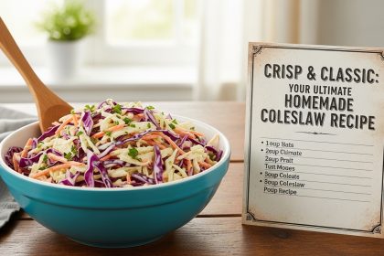Crisp & Classic: Your Ultimate Homemade Coleslaw Recipe