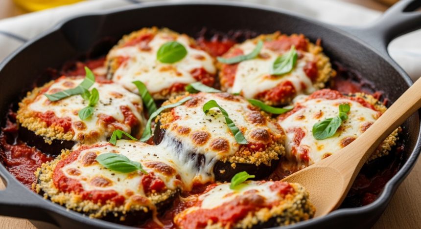 Deliciously Crispy: Gluten-Free Eggplant Parmesan Magic