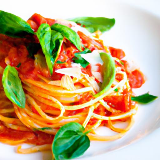 Capellini & Classic Tomato Sauce: A Simple Italian Delight