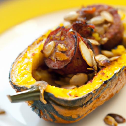 Hearty Stuffed Acorn Squash with Savory Sausage ‌Delight